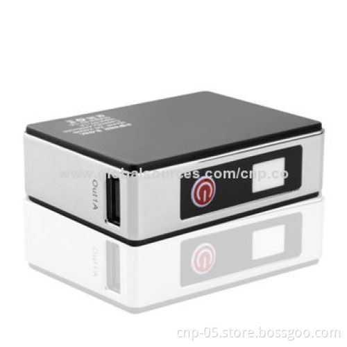 Power Banks with 5,200mAh Capacity, LCD Power Level Indicator(Blue Light), Fashion Design
